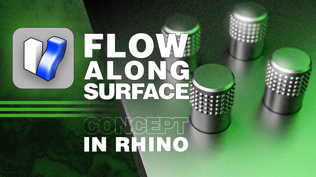 Flow Along Surface Concept in Rhino