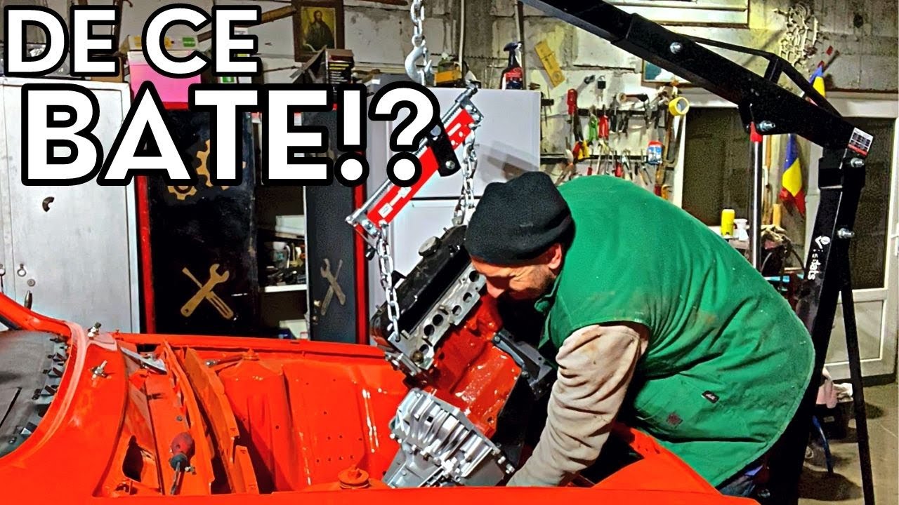 Am dat din nou motorul jos la Dacie