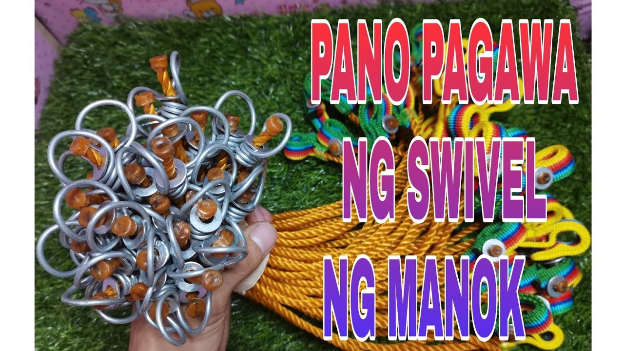 #PAGAWA NG SWIVEL NA BILOG