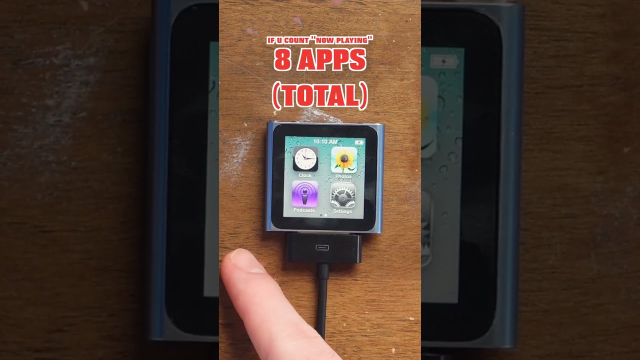 iPod Nano 6th generation is NOT an apple watch (but it does look like one!)