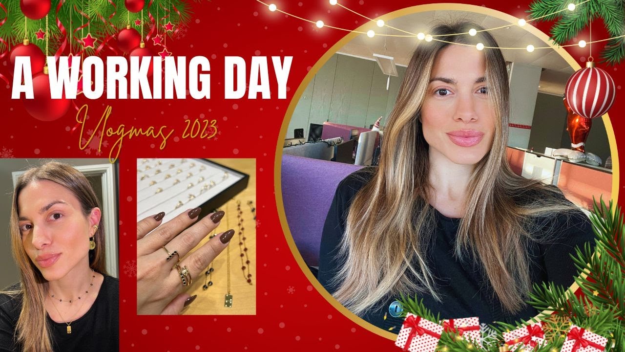 Μέρα γραφείου, δώρα για τις γιορτές, έκπτωση 🎄 Vlogmas 2023  | Sofia Pappa
