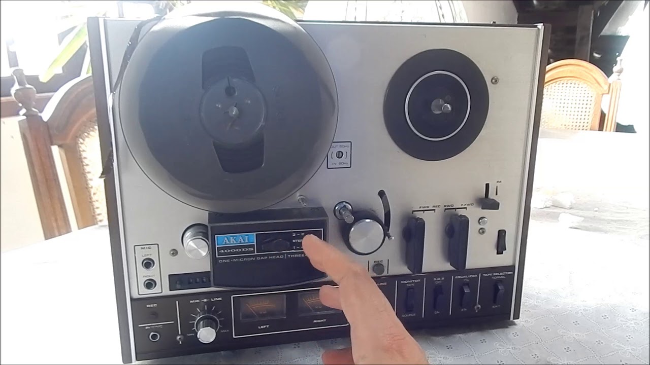 + UM PRA TENTAR SALVAR  - AKAI 4000DS TAPE DECK DE ROLO [ PRIMEIRAS IMPRESSÕES ]