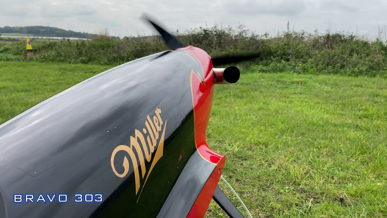 KingTech TurboProp Startup and Power Test Bickley Model Flying Club
