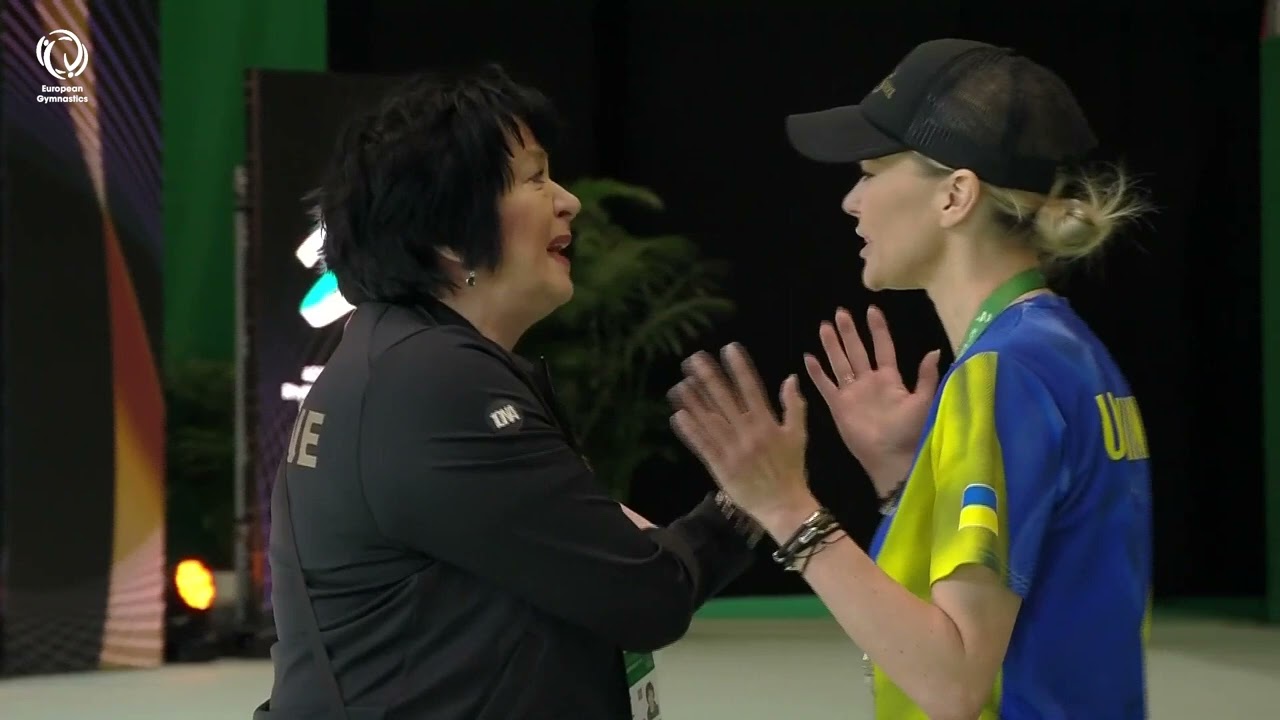 Taisiia ONOFRIICHUK (UKR) - 2024 European bronze medallist, hoop