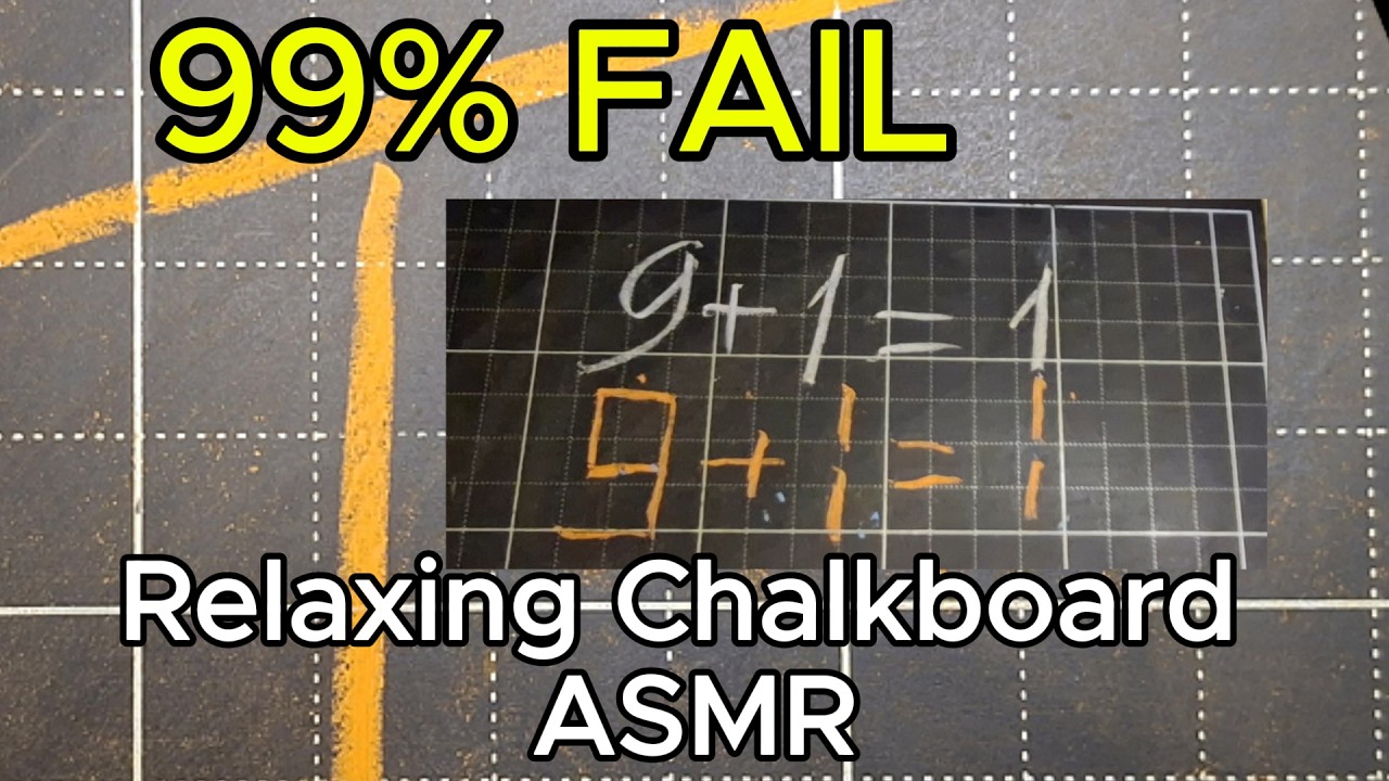 Can you FIX 9 + 1 = 1? 🧠 3 Hardest Logic Puzzles | Relaxing Chalkboard ASMR | No AI