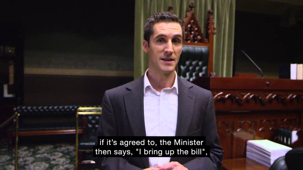 Passage of Legislation - First Reading
