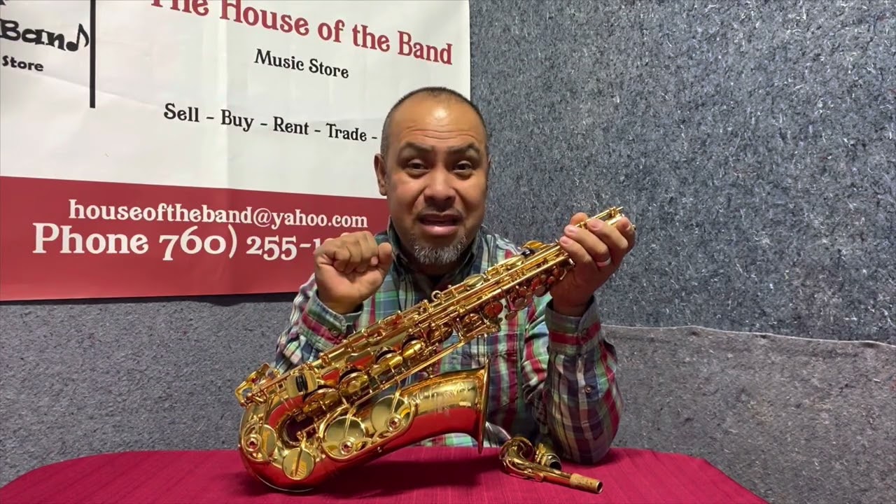 Yamaha YAS Custom 875 Alto Sax - Ever Delgado