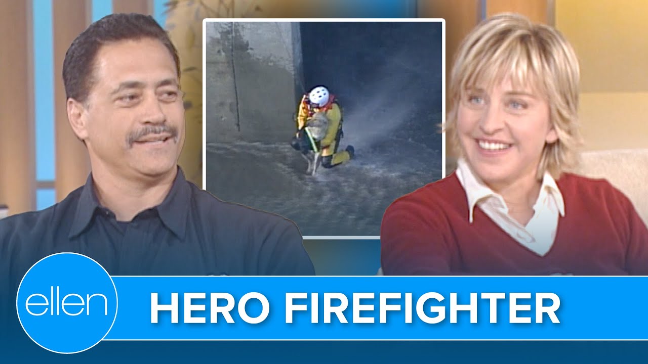 Hero Firefighter Rescues Dog from L.A. River
