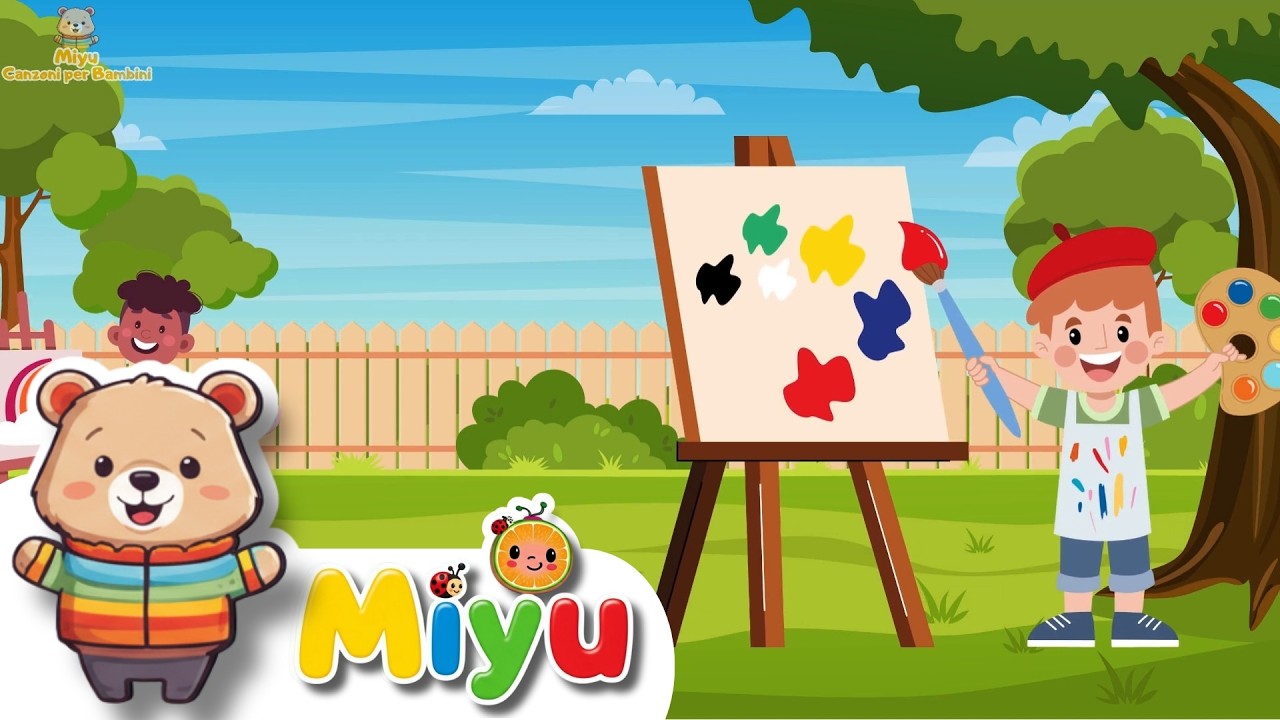 Impara Parti del Corpo, Stagioni, Animali e Colori con Miyu! 🌈🐵🎶