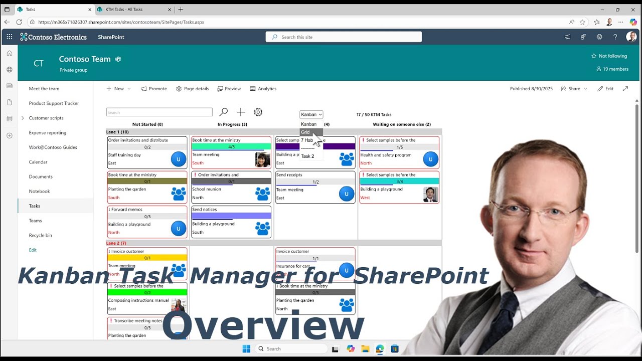 Introduction to Kanban Task Manager for SharePoint