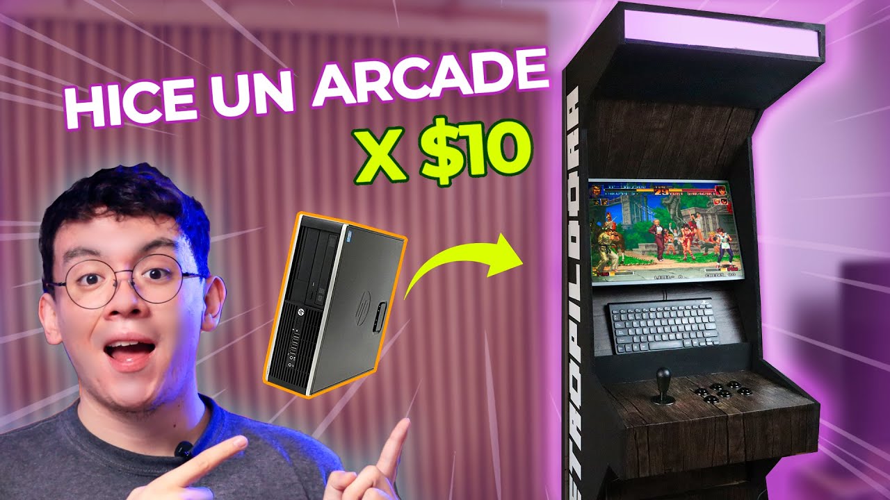 Construí un ARCADE con un PC DE 5$ / PASO A PASO Desde 0