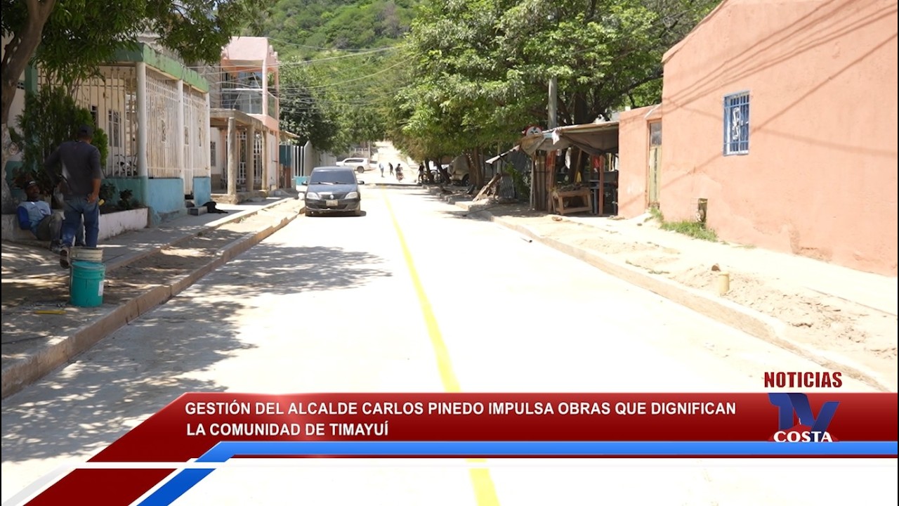 Gestión del alcalde Carlos Pinedo impulsa obras que dignifican la comunidad de Timayuí