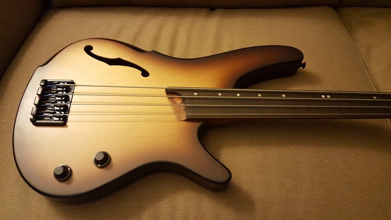 Ibanez SRH500F Electric Acoustic Fretless Bass Review