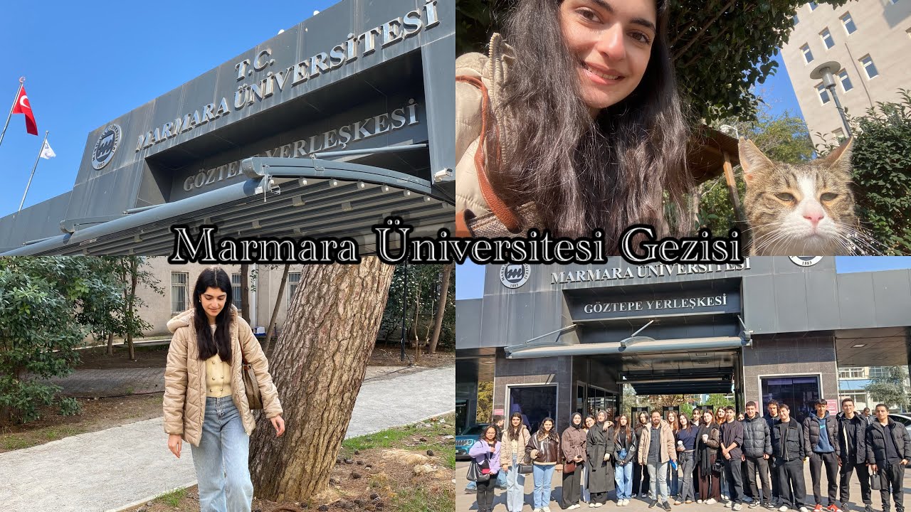 Marmara Üniversitesi | okul gezisi #üniversite #vlog 