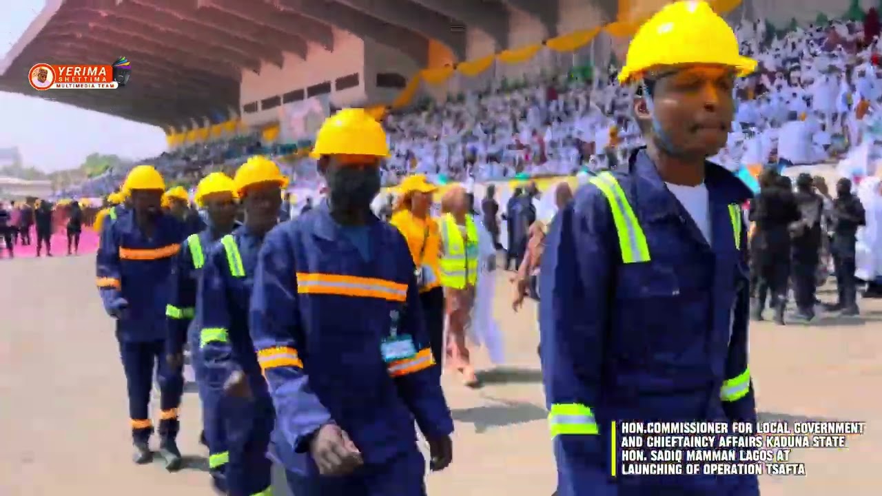 Hon  Sadiq Mamman Lagos at Launching of operation tsapta in kaduna state