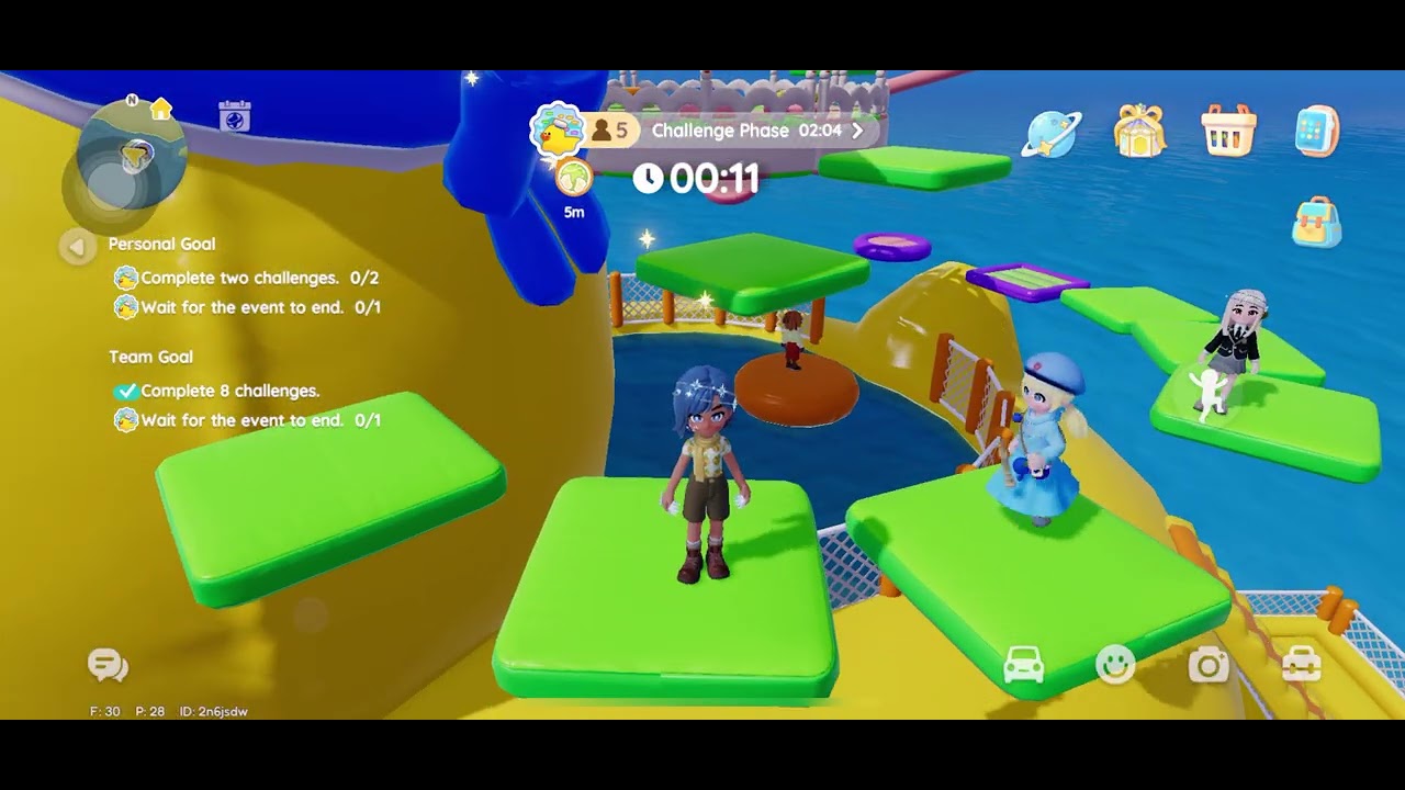 HEARTOPIA Yellow Duck Jump Puzzle Challenge