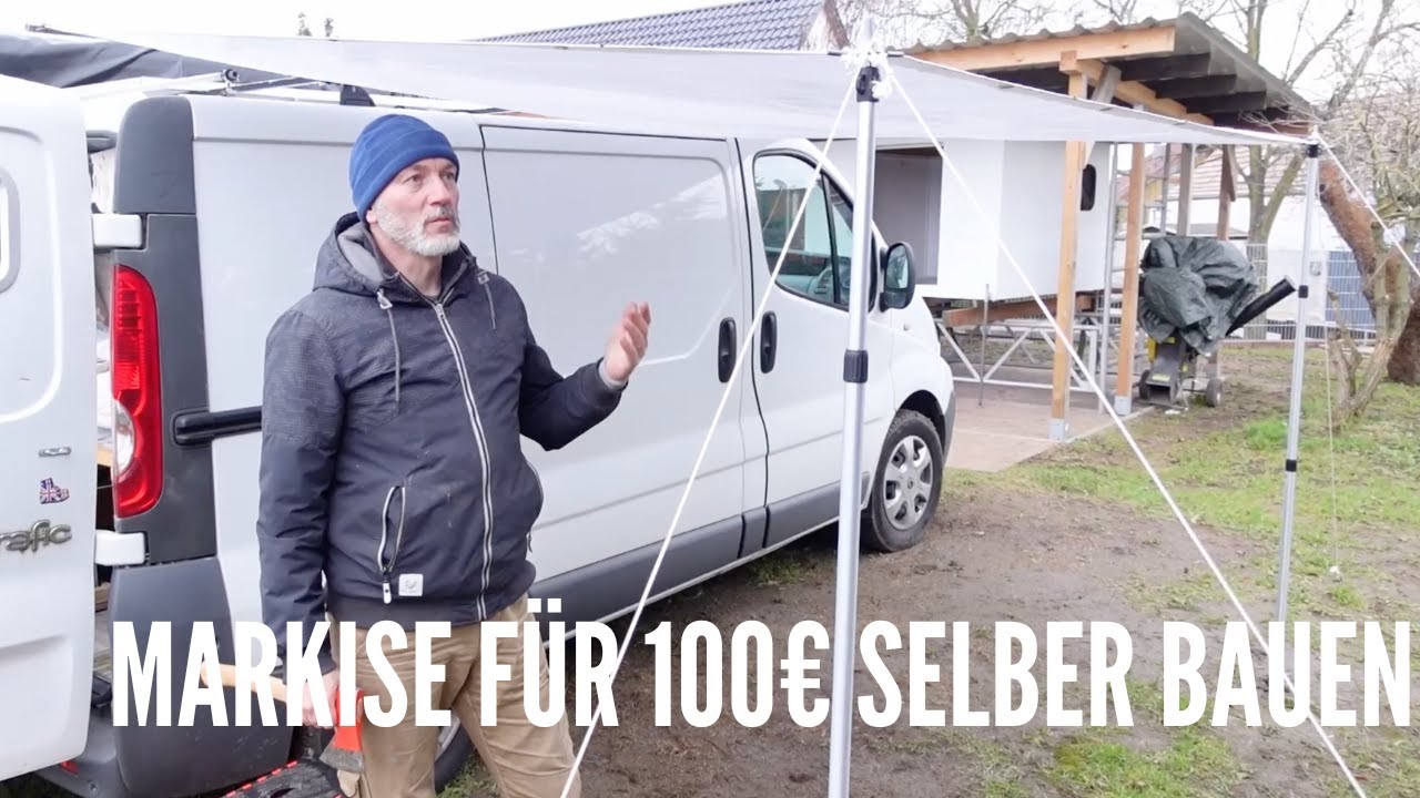 Campervan - Sonnensegel/Markise günstig selber bauen