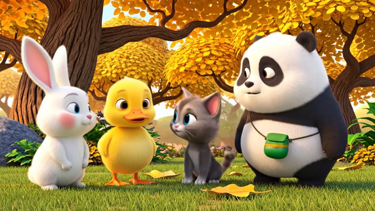 🐰🐥Roro, Dodo, Kiki & Mochi Panda: The Challenge of Crossing Swamps & Misty Mountains