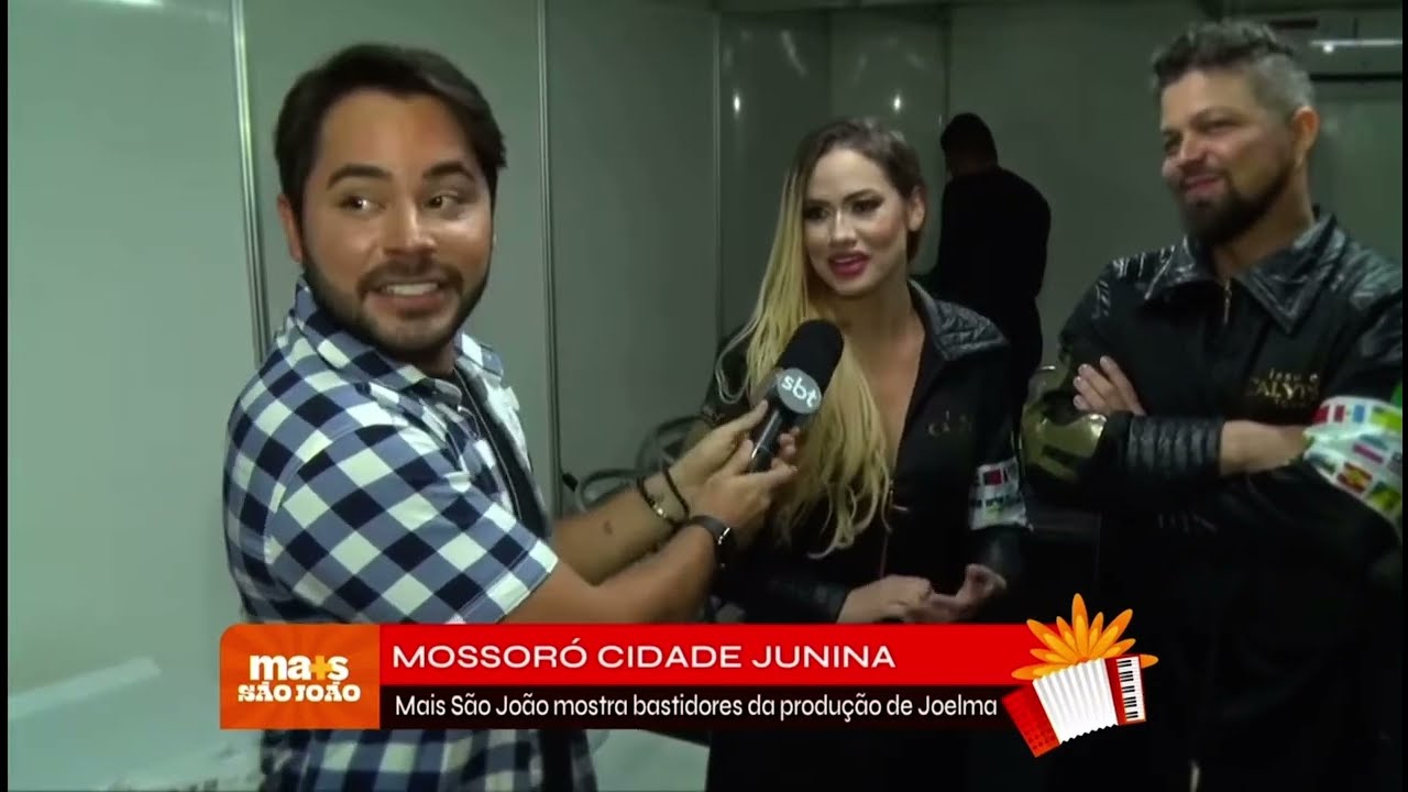 Entrevista com o ballet da Joelma / Anderson Lopez TV/ no Mossoró cidade junina SBT