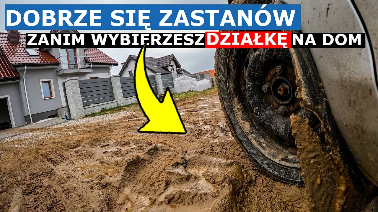Polna droga jako dojazd do domu? Przemyśl to 2 razy! Dojazd do domu a wybór działki na dom