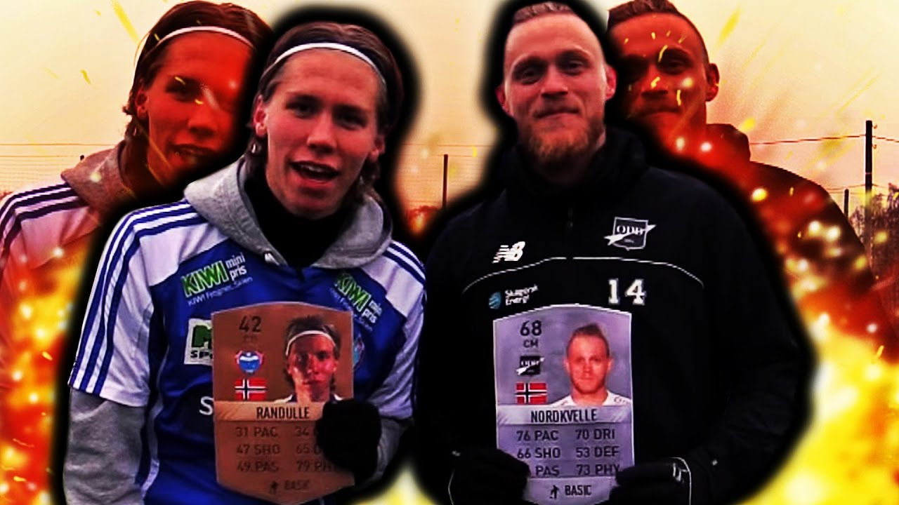 AMAT&Oslash;R MOT PROFFESJONELL FOTBALL CHALLENGES!! RANDULLE MOT FREDRIK NORDKVELLE!!