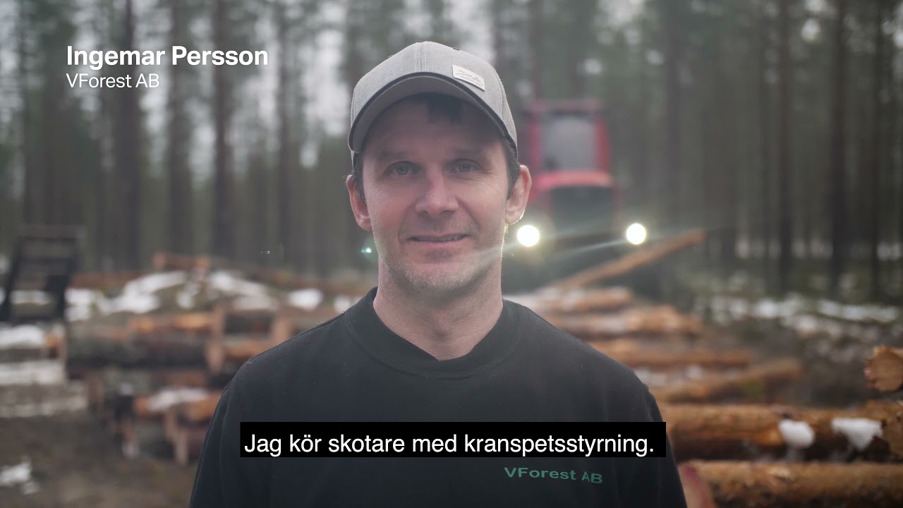 Happy Logger - Ingemar Persson shares his experiences with Smart Crane for forwarders (SE)