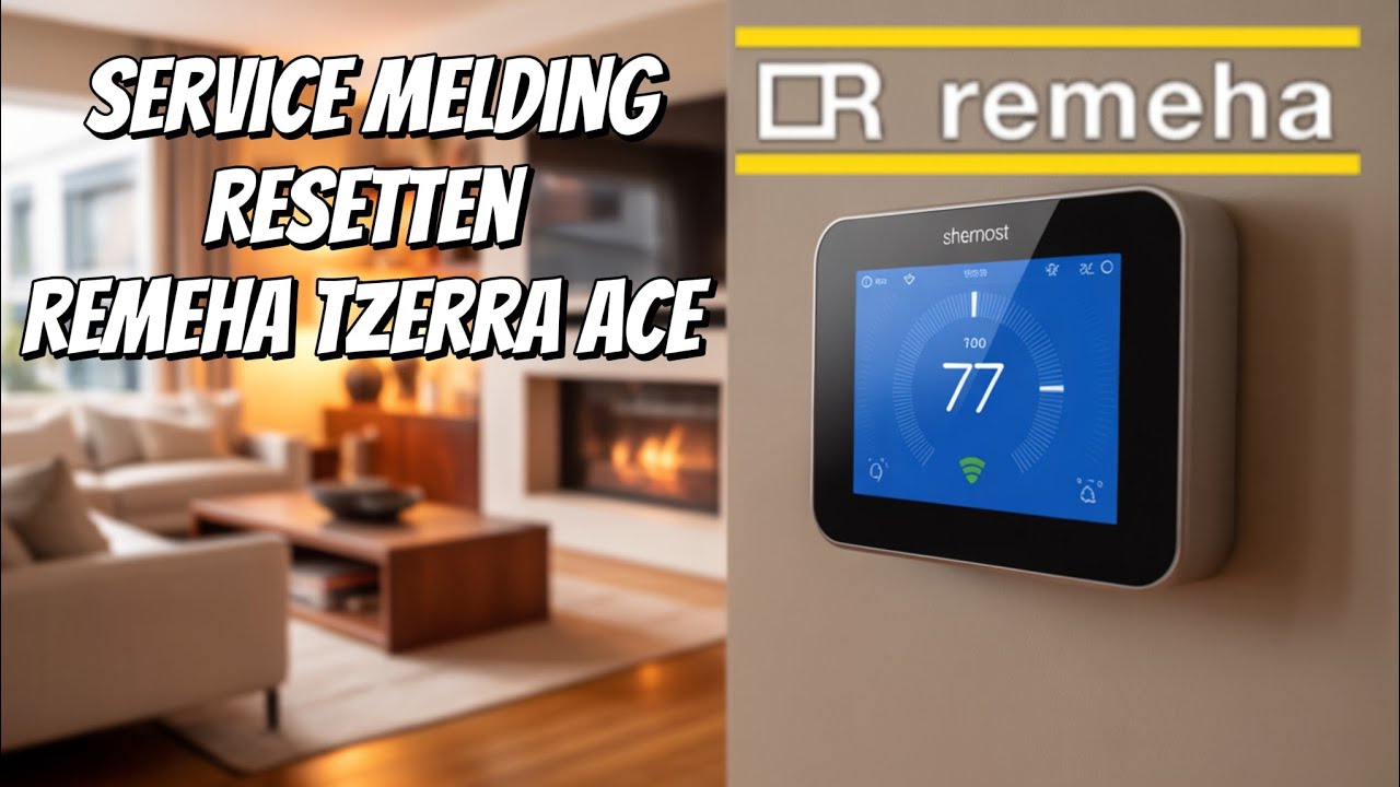 Zo reset je een Servicemelding van een Remeha Tzerra Ace Cv Ketel #dhz 