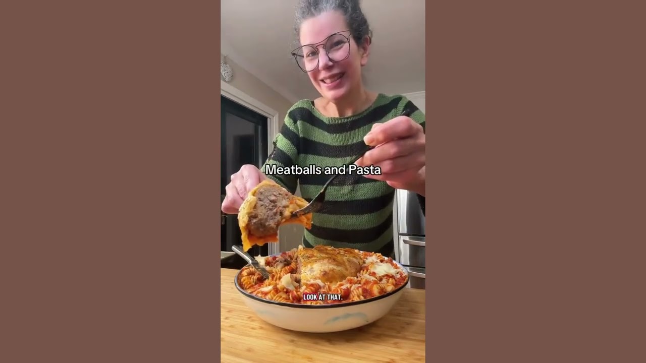 How to make the Best Whole Roasted Chicken ever!Let's wrap a meatball in pMEATBALL AND PASTA RECIPE.