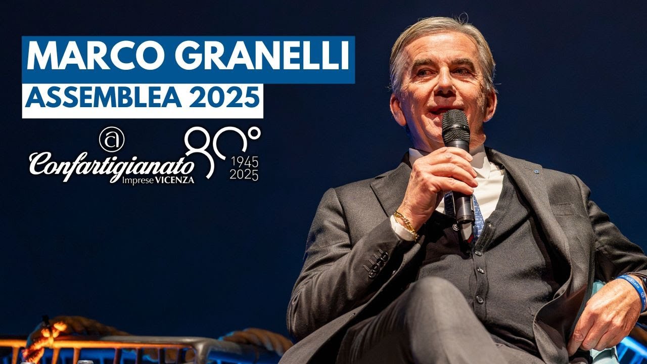 L'intervista a Marco Granelli - Assemblea Confartigianato Vicenza 2025