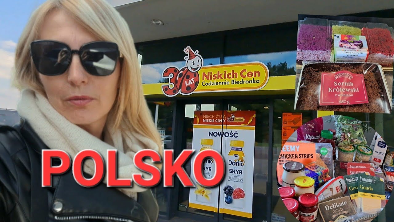 POLSKO 🇵🇱 SÓLO NÁKUP , NAŠÍCH OBLÍBENÝCH POTRAVIN 😋