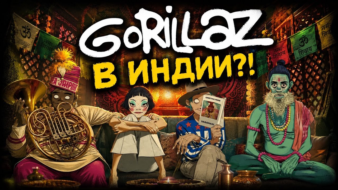 GORILLAZ В ИНДИИ??? | Обзор и История нового Альбома 