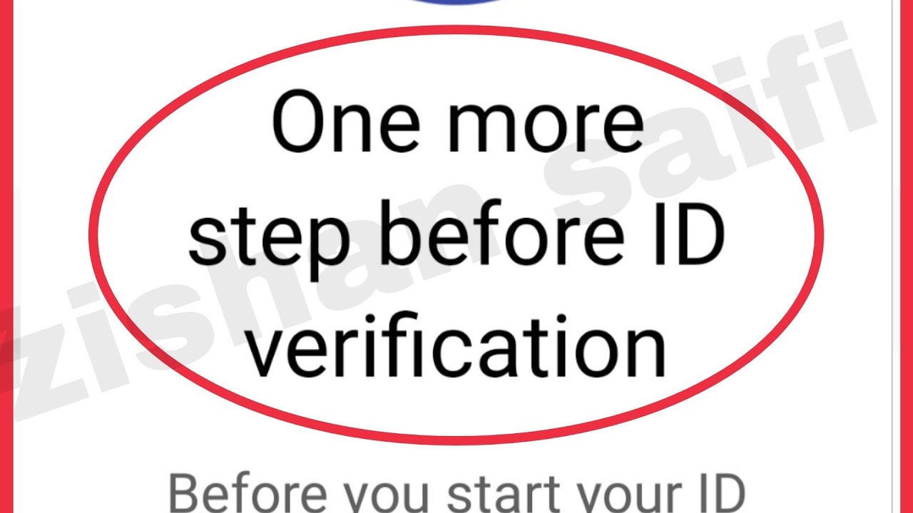 Fix One more step before video & ID verification in One Time Verification Needed on YouTube Upload