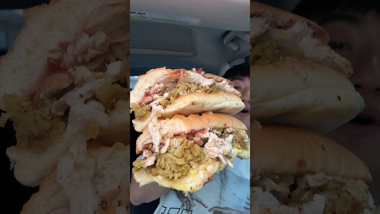 Новая индейка ко Дню благодарения в Firehouse Subs #шорты