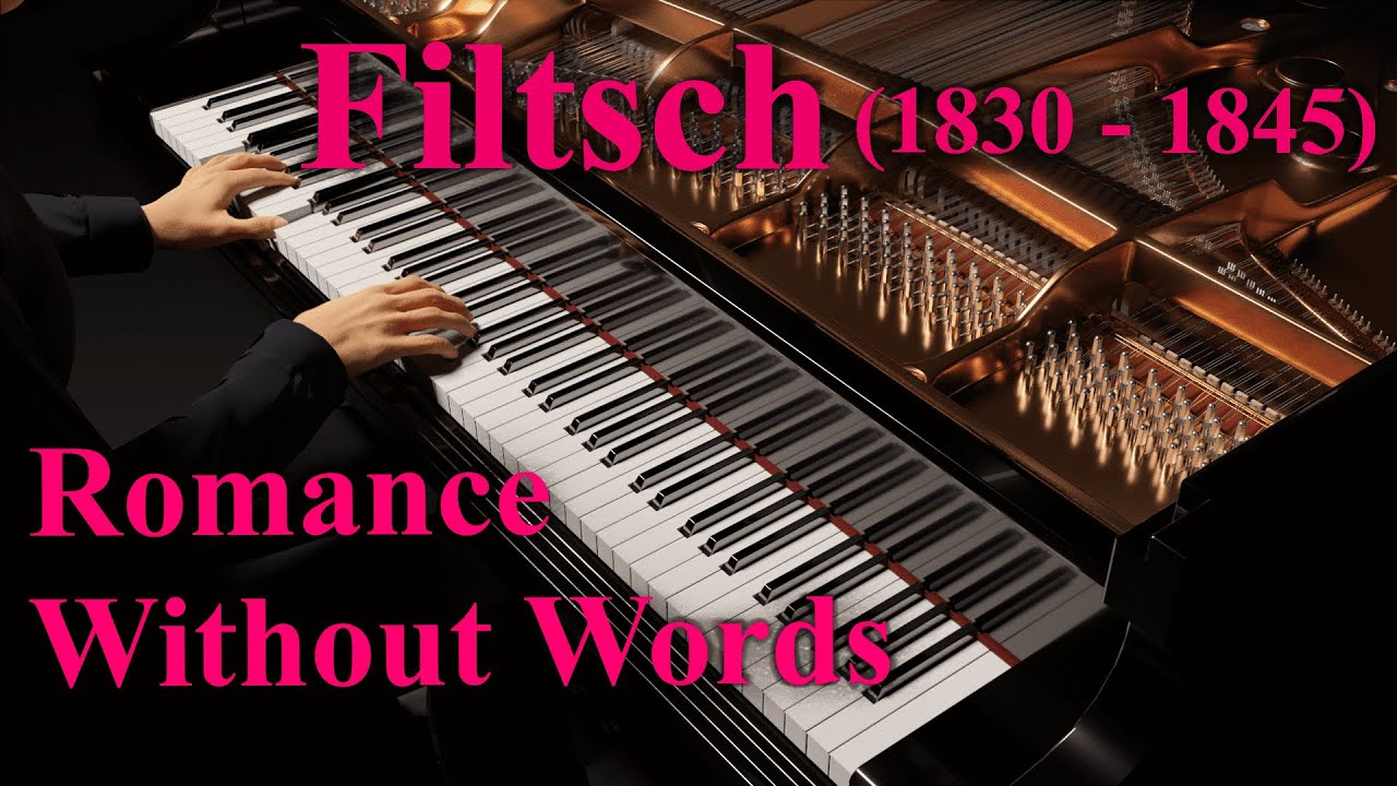 Carl Filtsch (1830 - 1845) - Romance Without Words (1843) Visualized by AI [Concert Creator RTX]