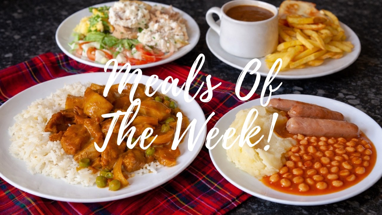 What's for tea this week? Meals of the week | 3rd-9th of August :) & Giveaway winners announced!