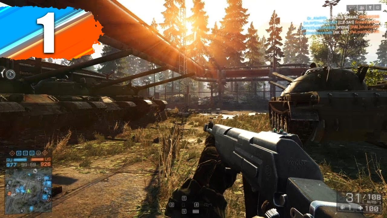 Battlefield 4: Multiplayer Gameplay - Road to Max Rank #1