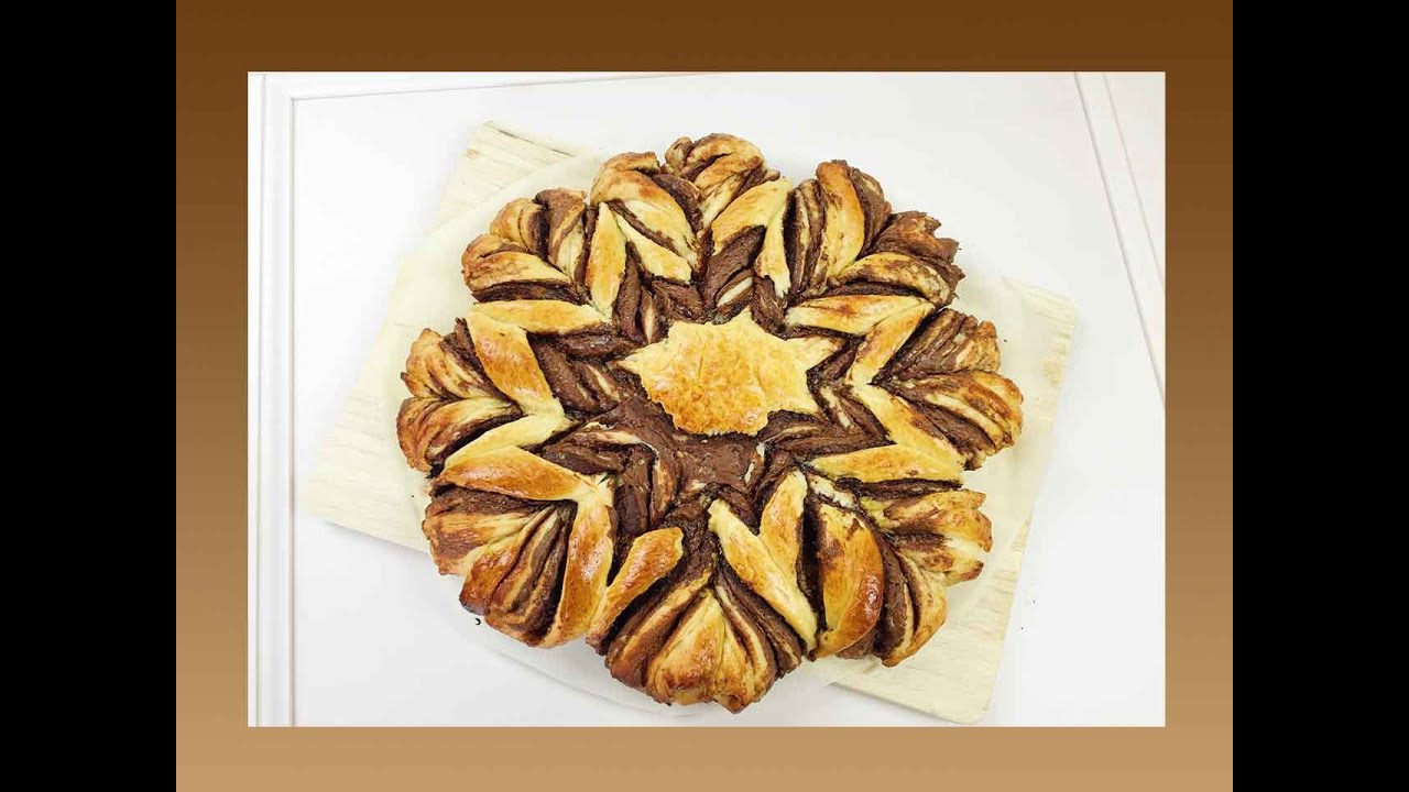 Nutella Blume / Brioche Blume / Nutella Stern / Nutellablume