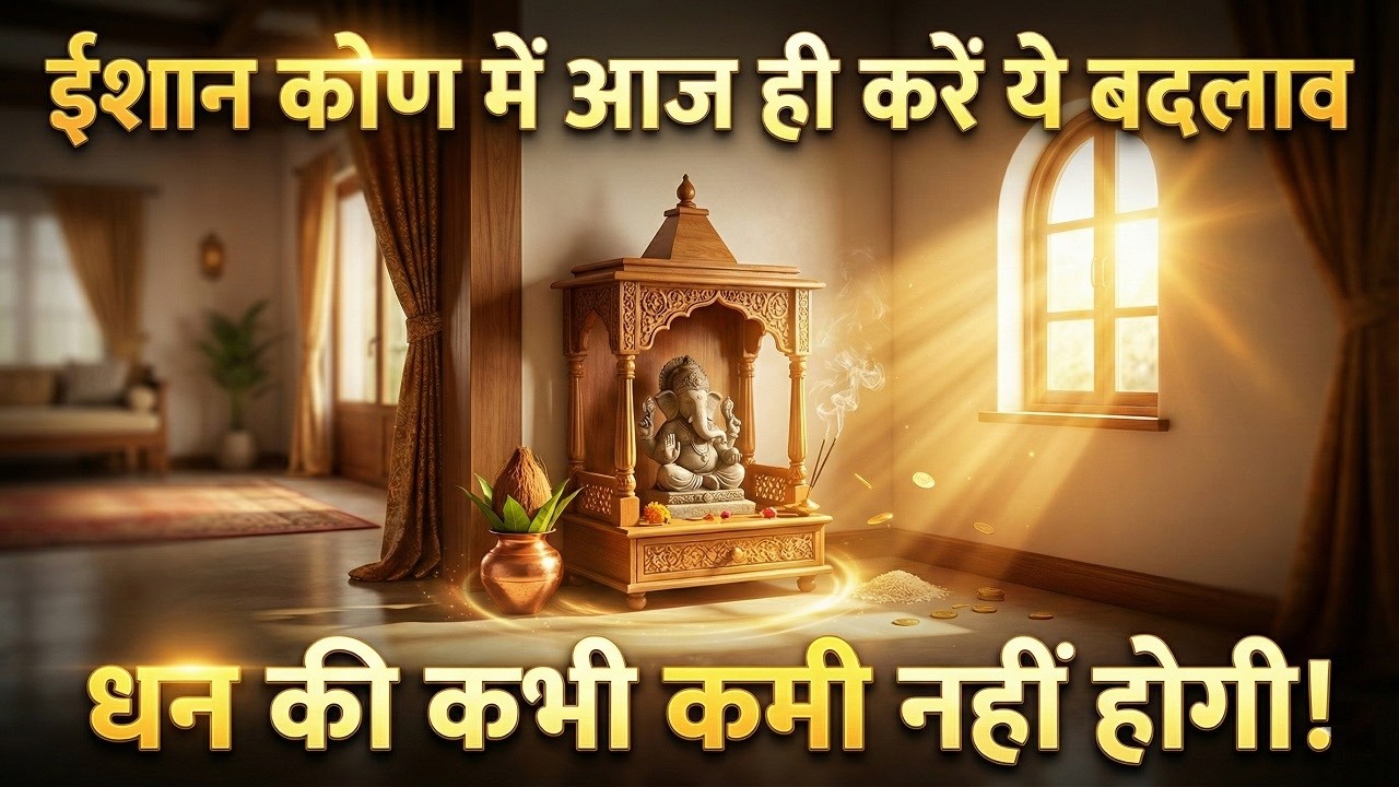 घर की उत्तर-पूर्व दिशा (Ishan Kon) में आज ही करें ये बदलाव, धन की कभी कमी नहीं होगी!