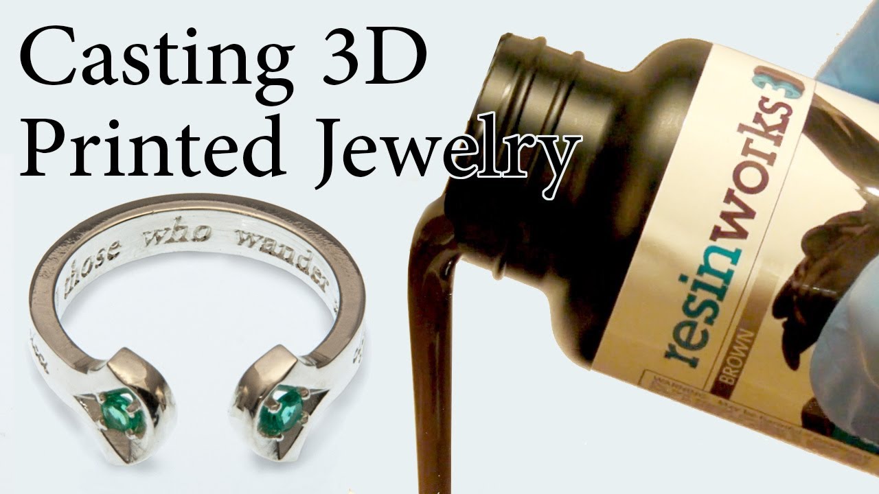 Casting Jewelry with Resinworks3d EasycastHD