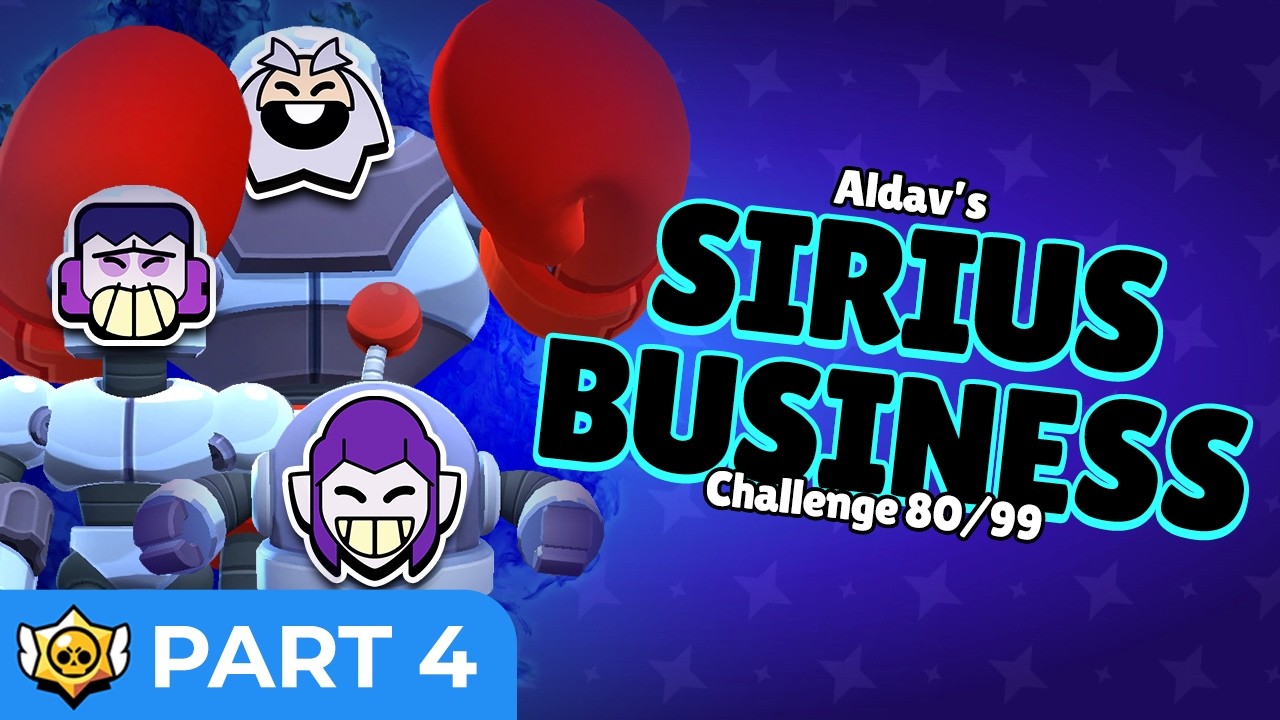 THIS PART IS FULL OF BOTS | Brawl Stars Sirius Business 99 Win Part 4