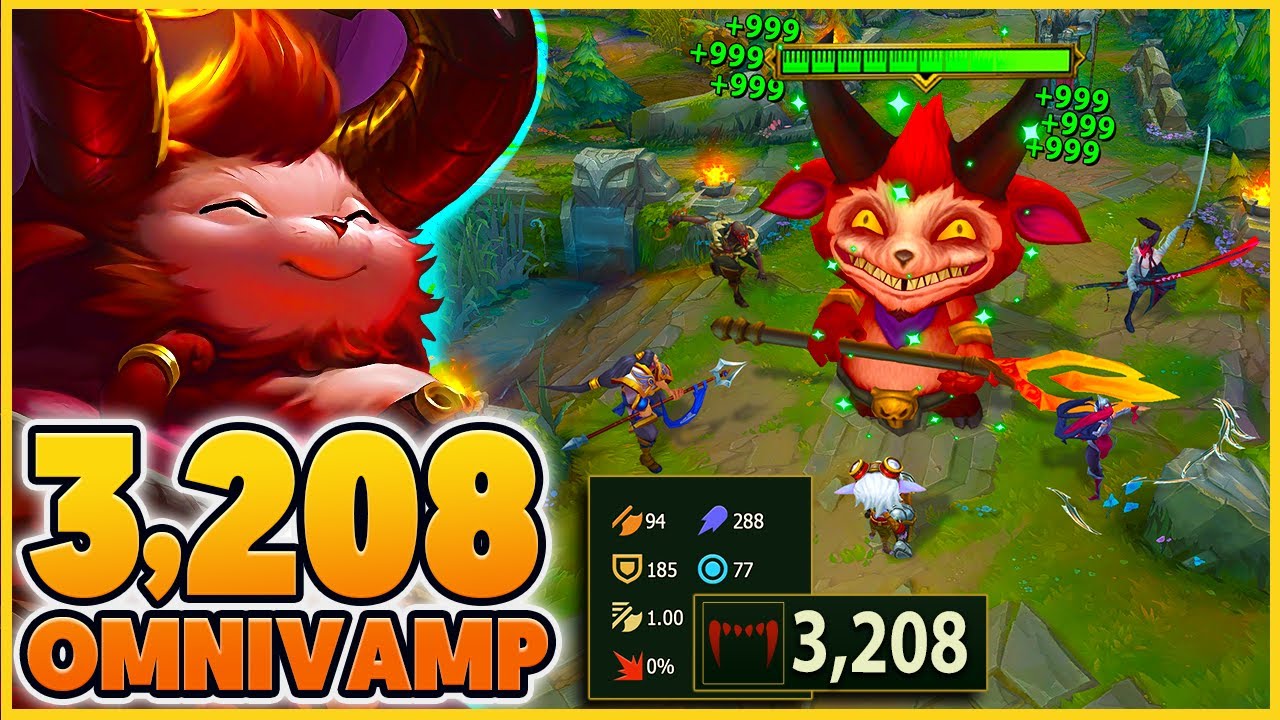 Riot Messed up and Gave 3,208 Omnivamp to EVERYONE In The Game...