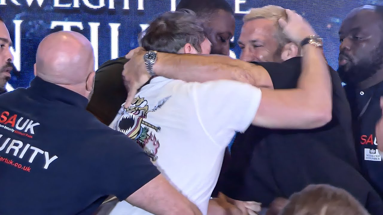 Darren Till CHOKES Luke Rockhold FULL FACE OFF | Misfits Boxing