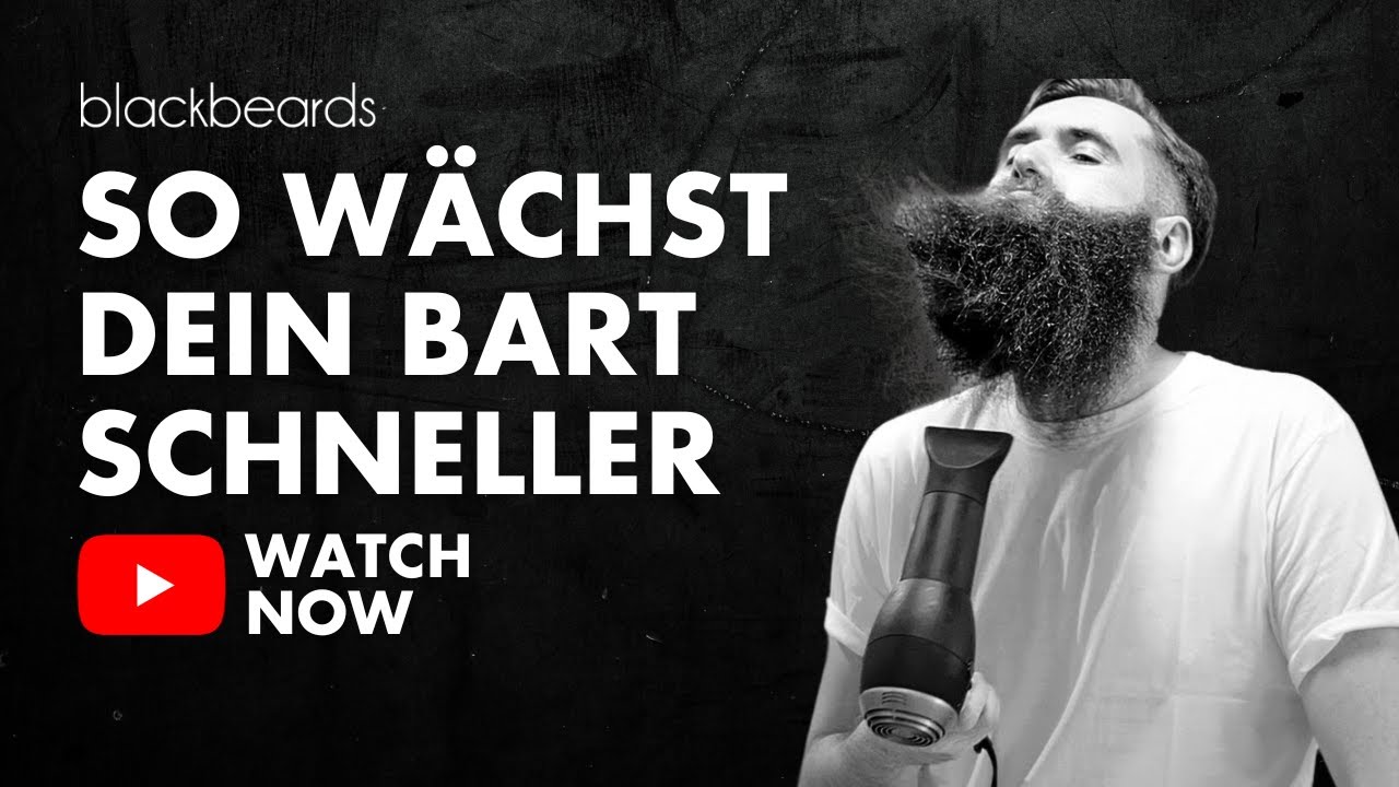 Bartpflege langer Bart + Infos zum Bartwuchs & Tipps um dein Bartwachstum zu beschleunigen