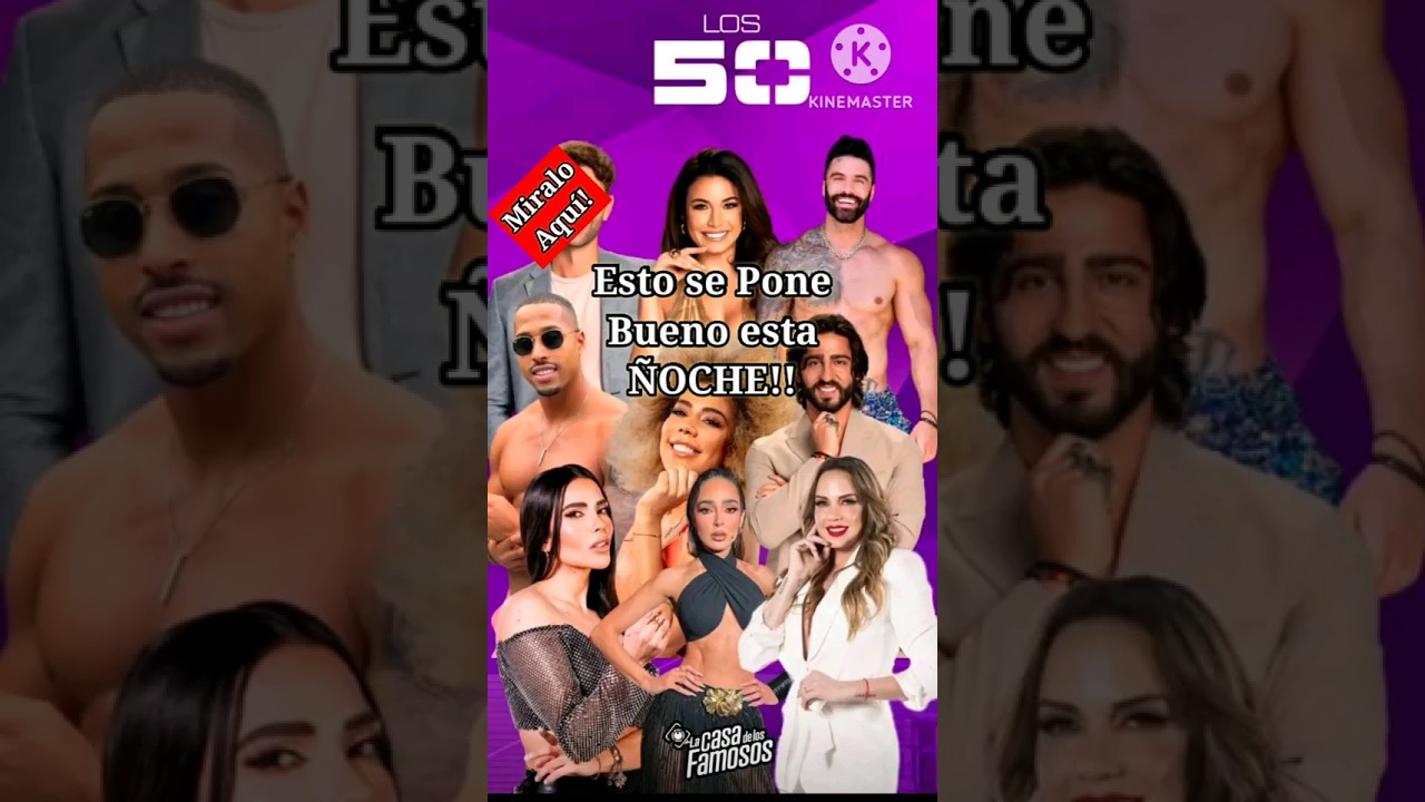 💖 Los 50, el nuevo reality show de Telemundo que acaba de iniciar, Conoce a los eliminados de hoy
