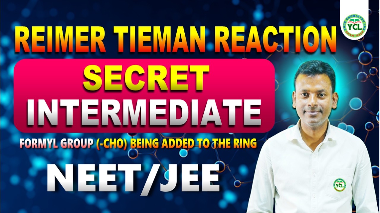 The Secret to Salicylaldehyde: Reimer-Tiemann Reaction | NEET/JEE