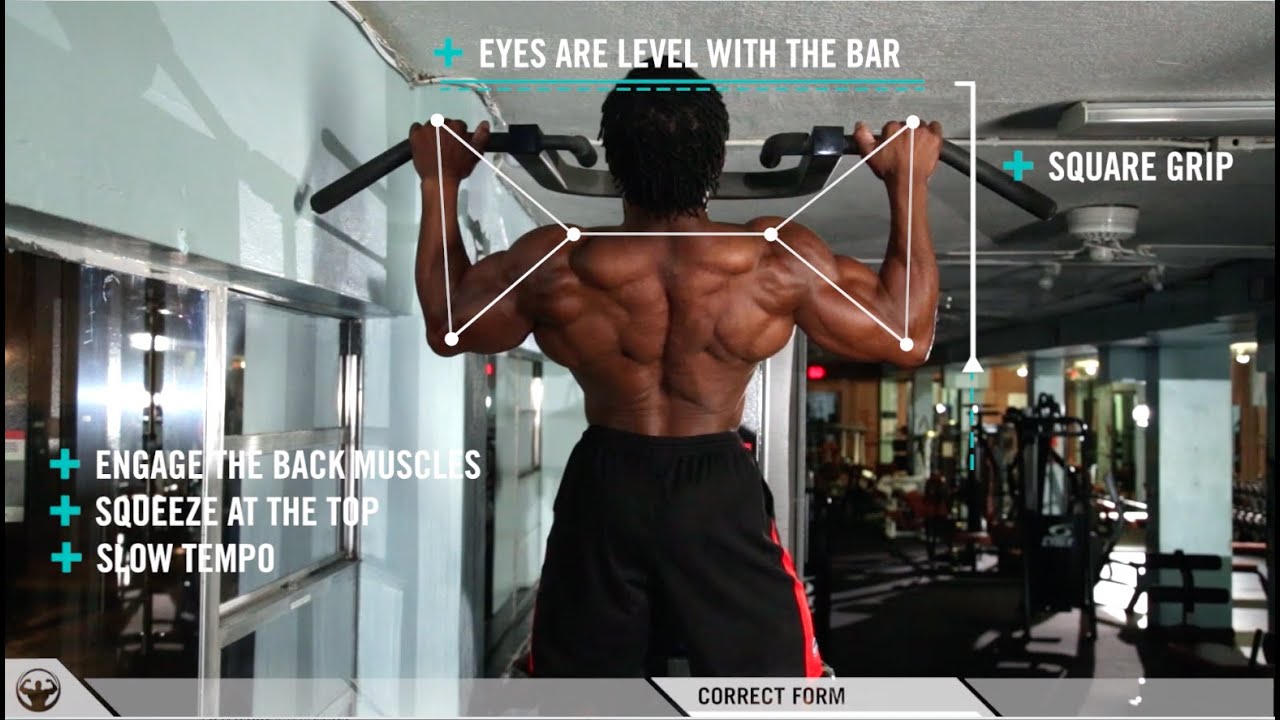 PULLUPS (For a MASSIVE BACK) Here's the Trick: