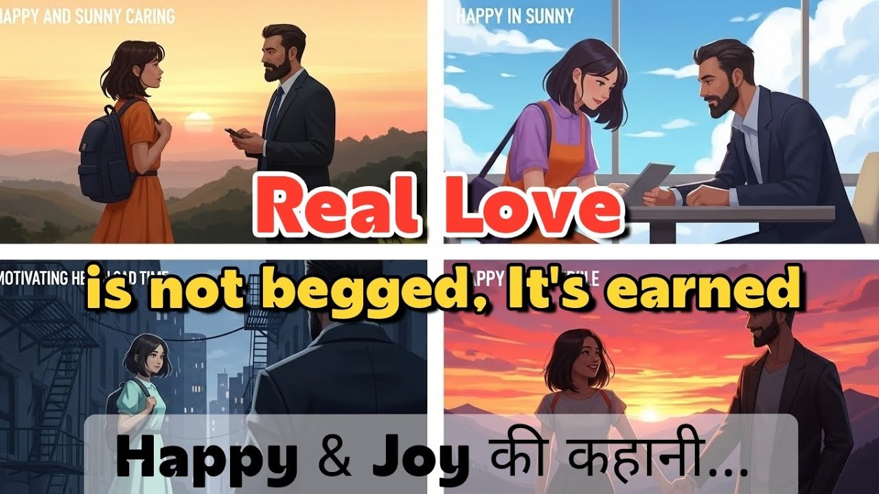 Apni Value Kaise Banaye? 💎 | Izzat Mangi Nahi, Kamayi Jati Hai | Happy & Joy 🎙️#moral_story