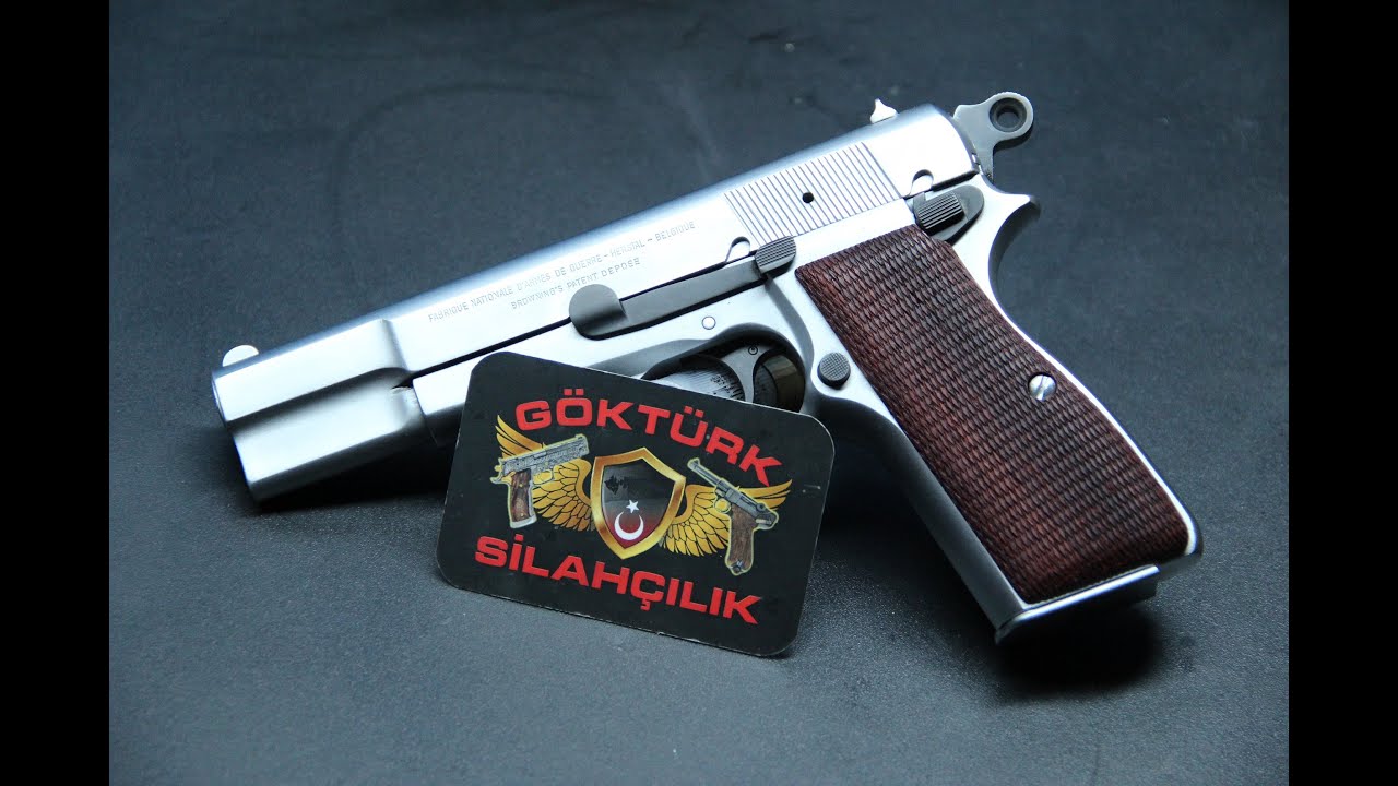 Browning 14'lü ( Hi Power ) Beyaz Mat Krom Kaplama işlemi Ve Arızalarının Tamiri