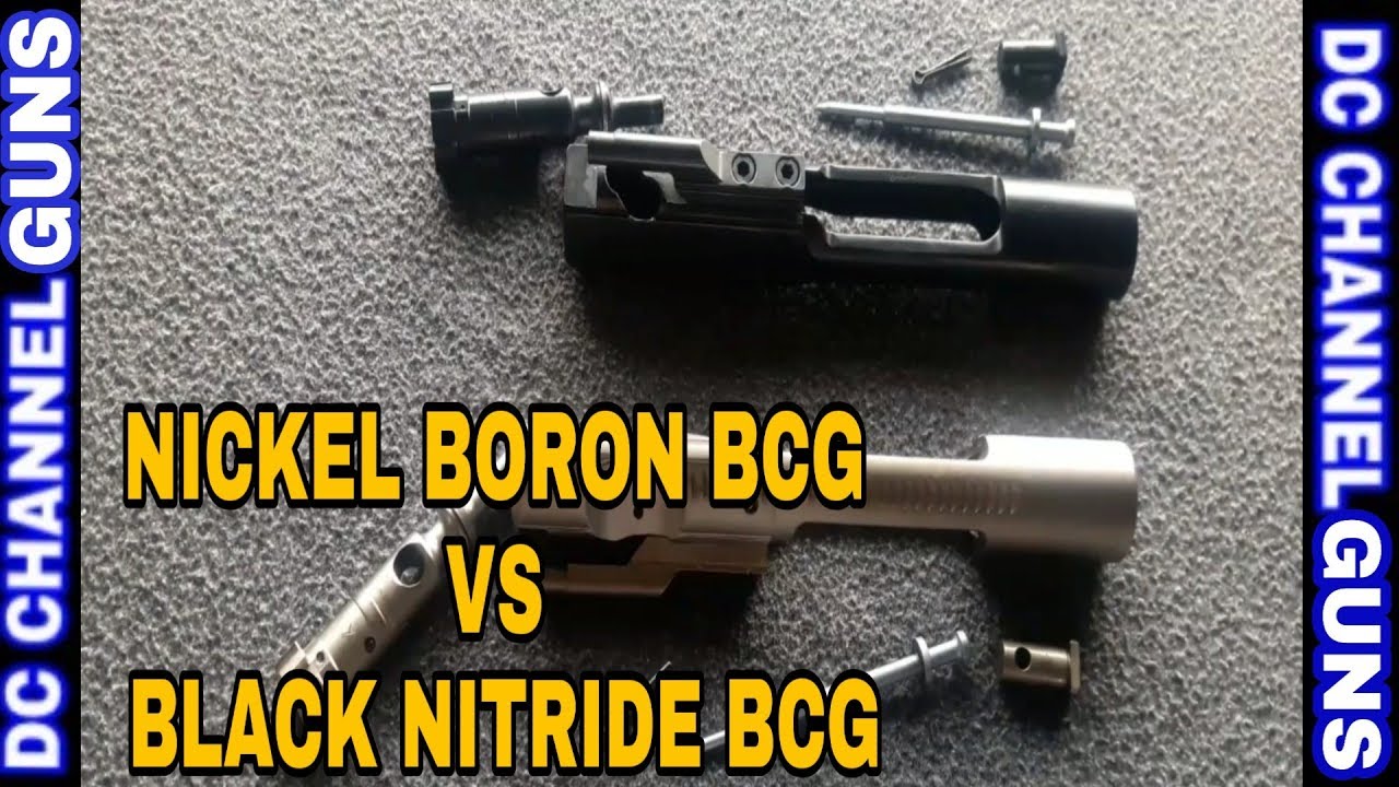 NICKEL BORON BOLTCARRIER  VS BLACK NITRIDE BOLTCARRIER | GUNS