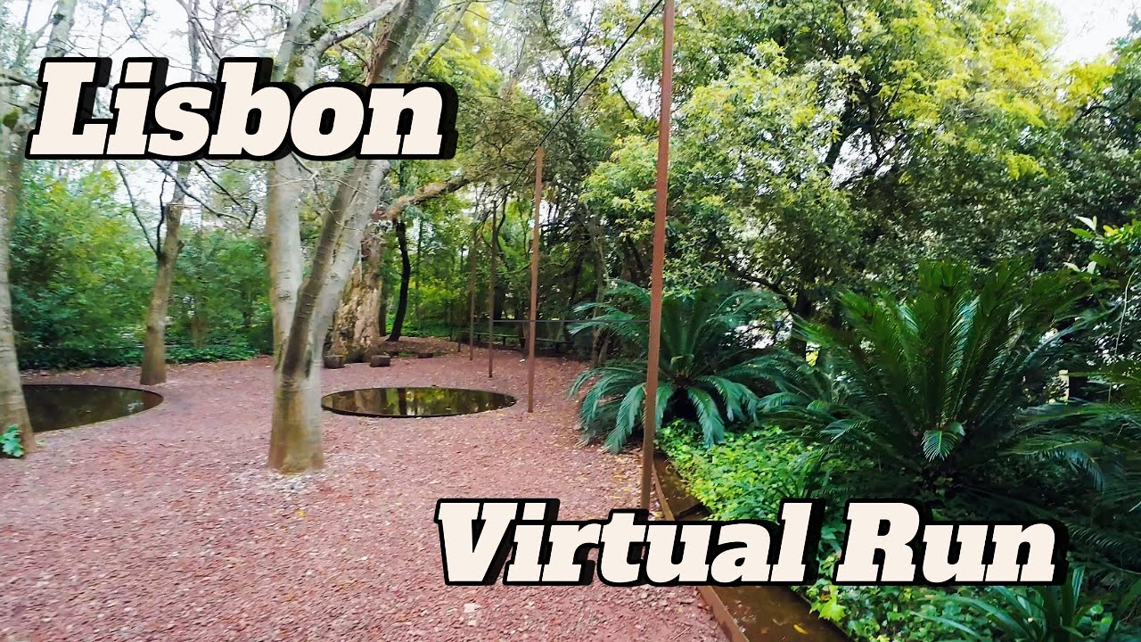 Lisbon. Virtual Running Video For Treadmill with Music In #Lisbon